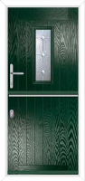 A2 Mezanno Composite Stable Door in Green