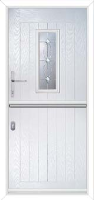 A2 Mezanno Composite Stable Door in White