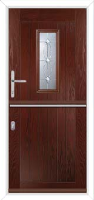 A2 Mezanno Composite Stable Door in Darkwood