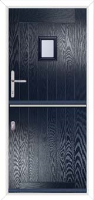 B1 Glazed Composite Stable Door in Dark Blue