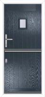 B1 Glazed Composite Stable Door in Anthracite Grey