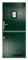 B1 Bullseye Composite Stable Door in Green