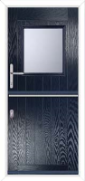 B9 Glazed Composite Stable Door in Dark Blue