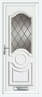 Buckingham One Diamond Lead UPVC Front Door