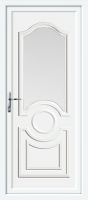 Buckingham One Glazed UPVC Back Door