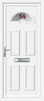 Carter One House Number UPVC Front Door