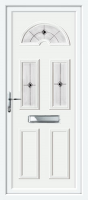 Carter Three Black Fusion (Resin Sandblast) UPVC Front Door