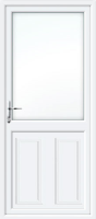 Clinton Half Panel UPVC Back Door