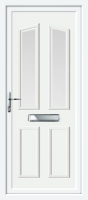 Clinton Two Glazed UPVC Front Door