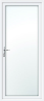 Full Glass UPVC Back Door