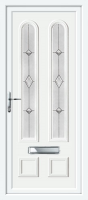 Grant Two Aspiration (Resin Sandblast) UPVC Front Door