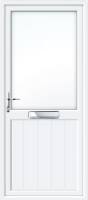 Groove Half Panel UPVC Front Door