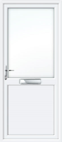 Half Glazed Flat Panel (2xG Style) UPVC Front Door