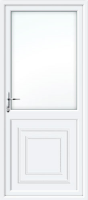 Reagan Half Panel UPVC Back Door