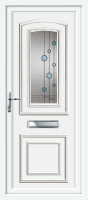 Reagan One Blue Bubbles UPVC Front Door