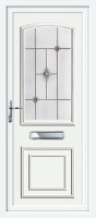 Roosevelt One Black Fusion (Resin Sandblast) UPVC Front Door