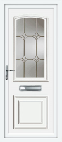 Roosevelt One Carver Gold UPVC Front Door