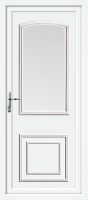 Roosevelt One Glazed UPVC Back Door