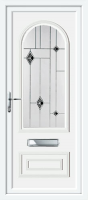 Truman One Black Fusion (Resin Sandblast) UPVC Front Door