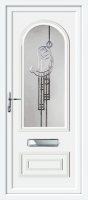 Truman One Crystal Rennie (Resin Sandblast) UPVC Front Door