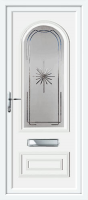 Truman One Crystal Star (Resin Sandblast) UPVC Front Door