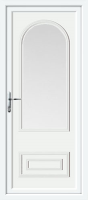 Truman One Glazed UPVC Back Door