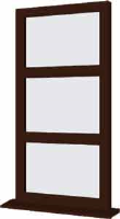 Rosewood UPVC Window Style 13