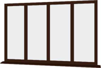 Rosewood UPVC Window Style 38