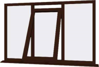 Rosewood UPVC Window Style 46