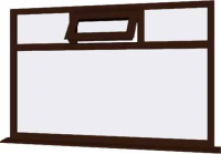 Rosewood UPVC Window Style 76