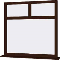 Rosewood UPVC Window Style 77