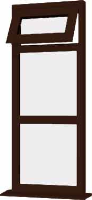 Rosewood UPVC Window Style 88