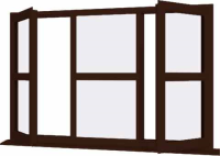 Rosewood UPVC Window Style 164