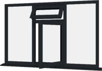 Grey UPVC Window Style 47