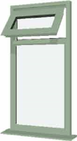 Chartwell Green UPVC Window Style 6