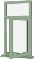 Chartwell Green UPVC Window Style 9