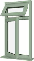 Chartwell Green UPVC Window Style 11