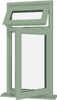 Chartwell Green UPVC Window Style 12