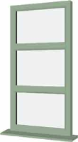 Chartwell Green UPVC Window Style 13