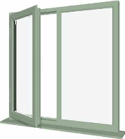 Chartwell Green UPVC Window Style 18