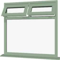 Chartwell Green UPVC Window Style 22