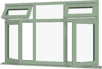 Chartwell Green UPVC Window Style 31