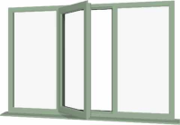 Chartwell Green UPVC Window Style 33