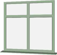 Chartwell Green UPVC Window Style 37