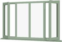 Chartwell Green UPVC Window Style 39