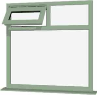 Chartwell Green UPVC Window Style 44