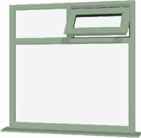 Chartwell Green UPVC Window Style 45