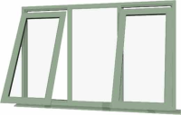 Chartwell Green UPVC Window Style 52