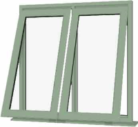 Chartwell Green UPVC Window Style 53