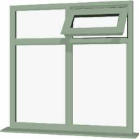 Chartwell Green UPVC Window Style 81